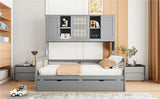 Daybed And All In One Cabinet And Shelf - Furniture Home Direct