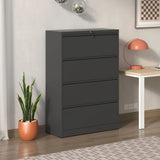 Premium Drawer Metal Lateral File Cabinet With Lock - Furniture Home Direct
