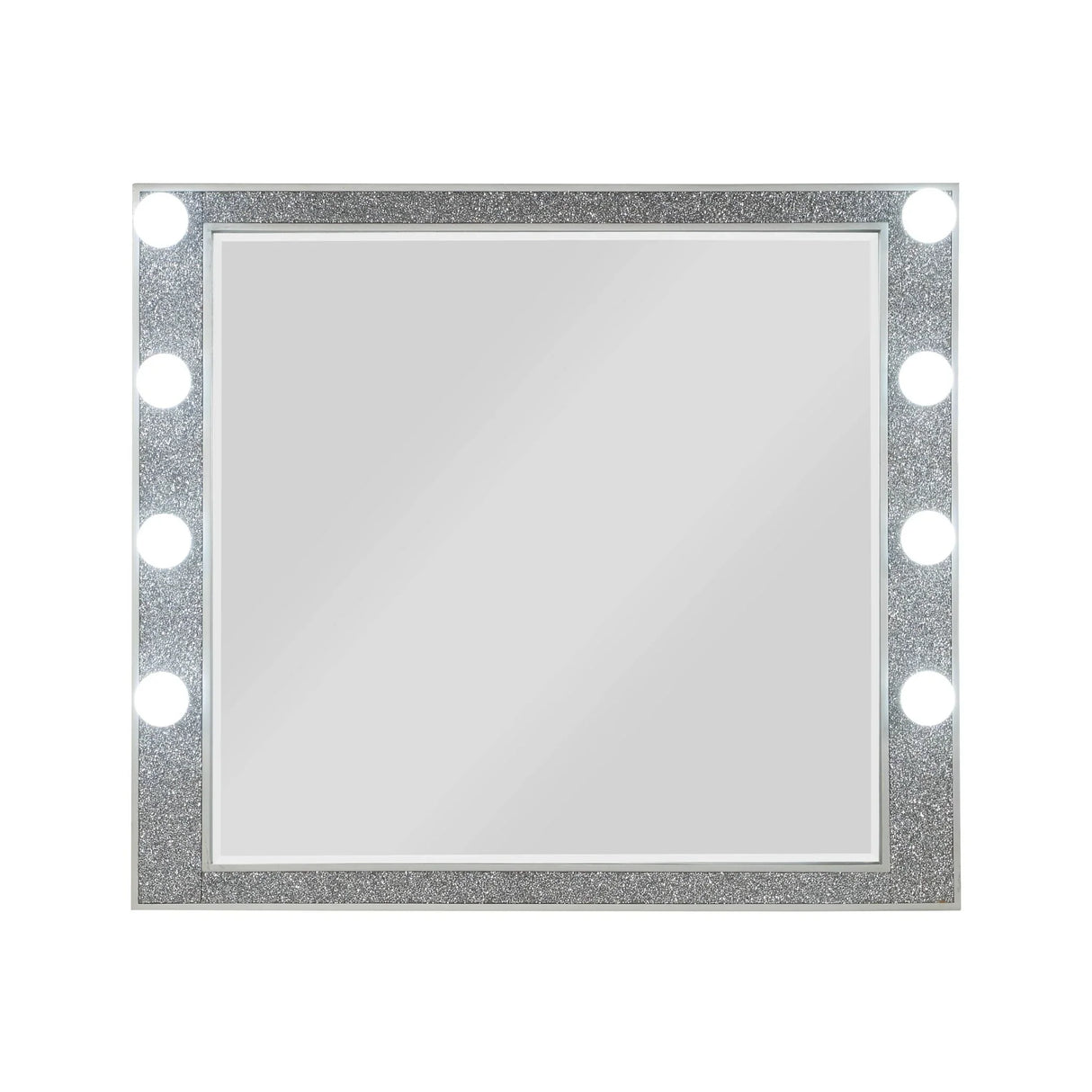 Sliverfluff - Mirror With Light - Mirrored / Champagne - Furniture Home Direct