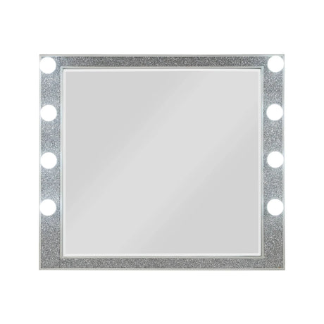 Sliverfluff - Mirror With Light - Mirrored / Champagne - Furniture Home Direct