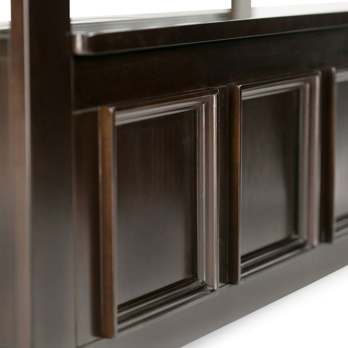 Amherst - Entryway Storage Bench - Hickory Brown - Furniture Home Direct
