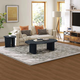 Tapered Tabletop Coffee Table - Antique Black - Furniture Home Direct