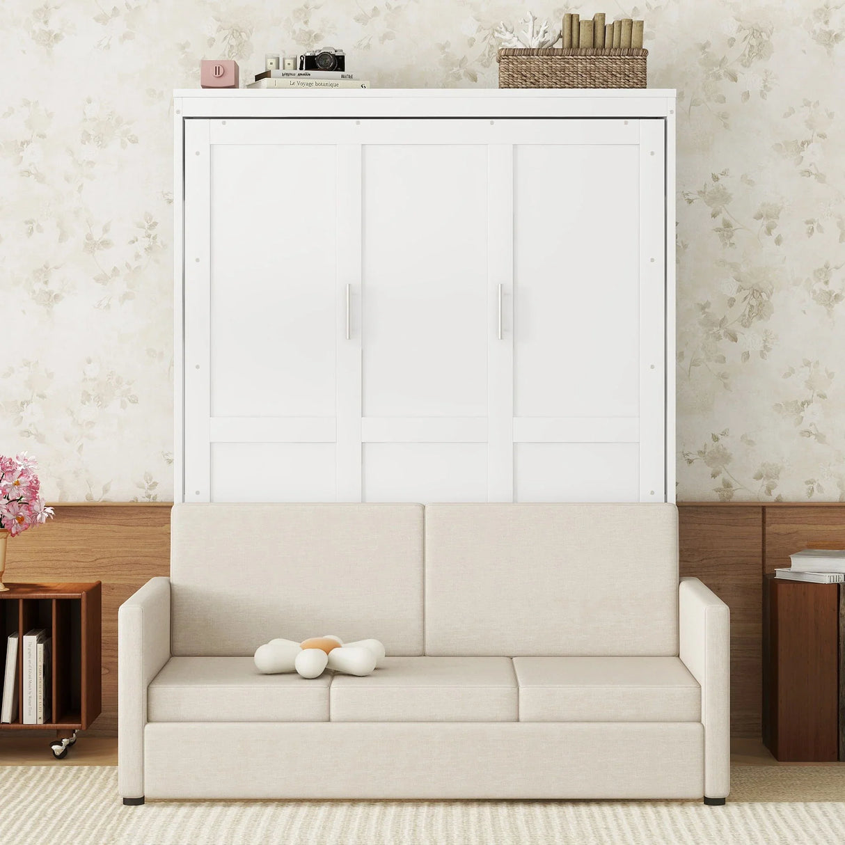 Murphy Wall Bed With Cushion - Furniture Home Direct