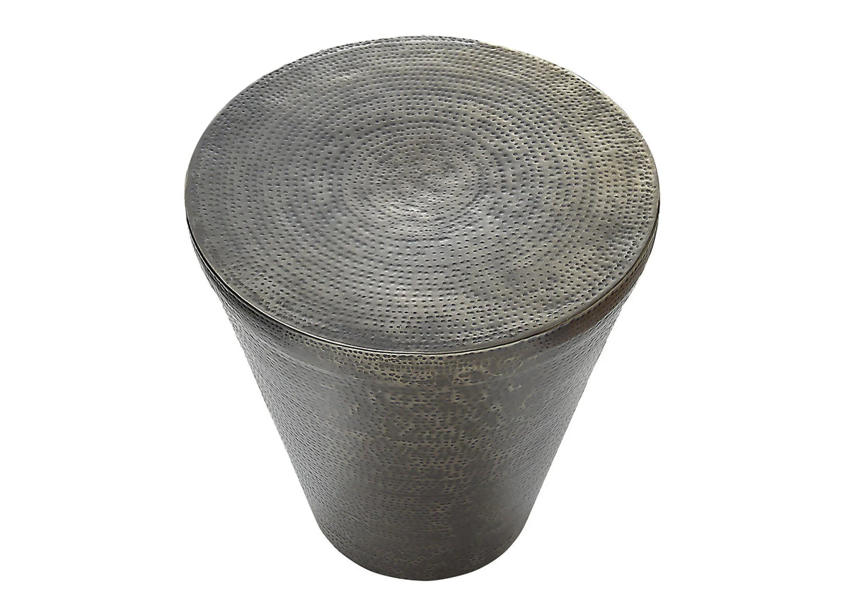Drum Accent Side Table, Elegant Design - Furniture Home Direct