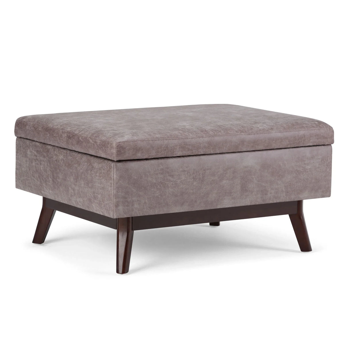 Owen - Upholstered Rectangular Storage Ottoman - Furniture Home Direct