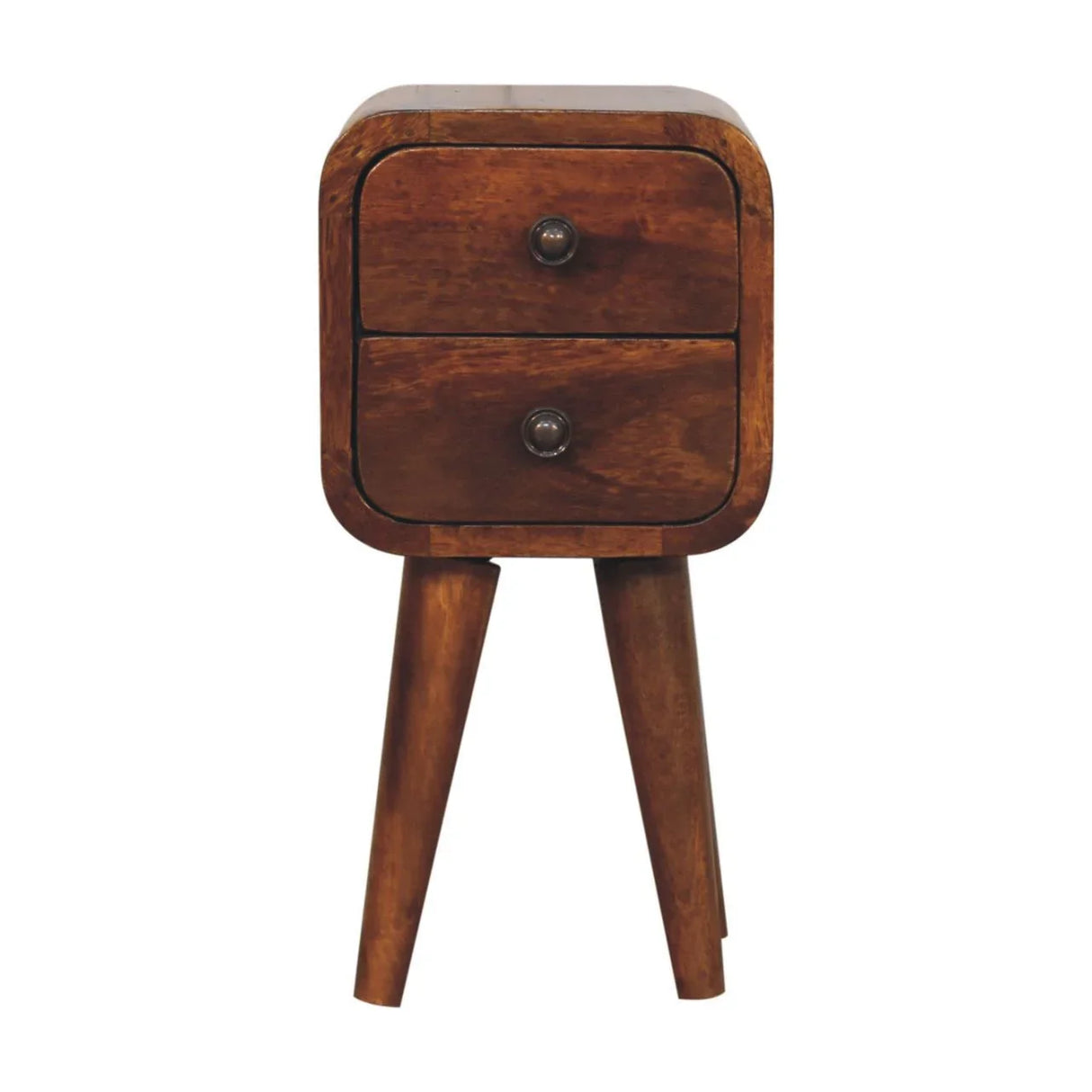Curved Nightstand, - Furniture Home Direct