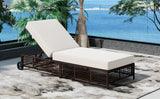 Outdoor Lounge Chair - Beige - Furniture Home Direct