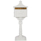 Cast Aluminum Mail Box, Postal Box, Mailbox - Furniture Home Direct
