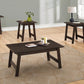 Table Set, Coffee, End, Side, Accent, Living Room Transitional (Set of 3) - Furniture Home Direct