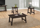 Table Set, Coffee, End, Side, Accent, Living Room Transitional (Set of 3) - Furniture Home Direct
