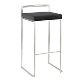 Fuji - Contemporary Stackable Design Barstool - Furniture Home Direct