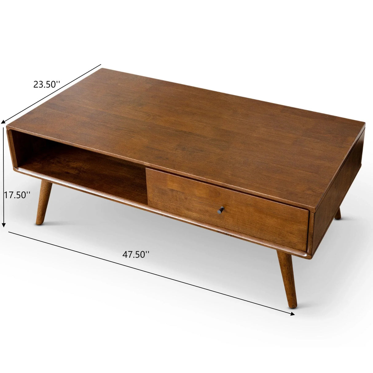 Caroline - Coffee Table - Walnut Brown - Furniture Home Direct