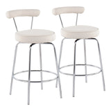 Rhonda - Contemporary Counter Stool (Set of 2) - Furniture Home Direct