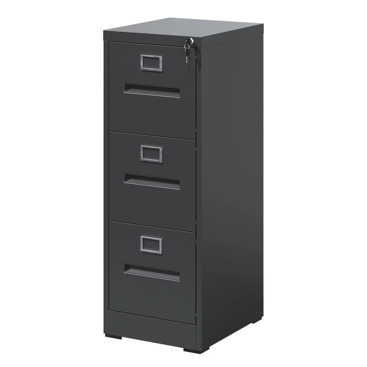 Premium Drawer File Cabinet With Lock, Metal Vertical Design, A4 Legal / Letter Size - Furniture Home Direct
