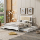 Platform Bed With 2 Big Drawers & Trundle - Furniture Home Direct