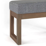 Milltown - Upholstered Ottoman Bench - Furniture Home Direct