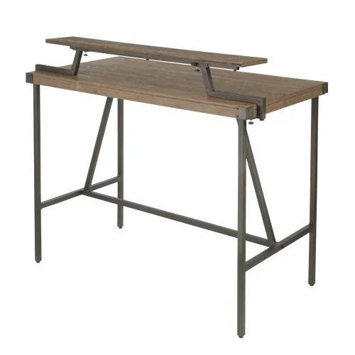 Gia - Industrial Counter Table - Furniture Home Direct