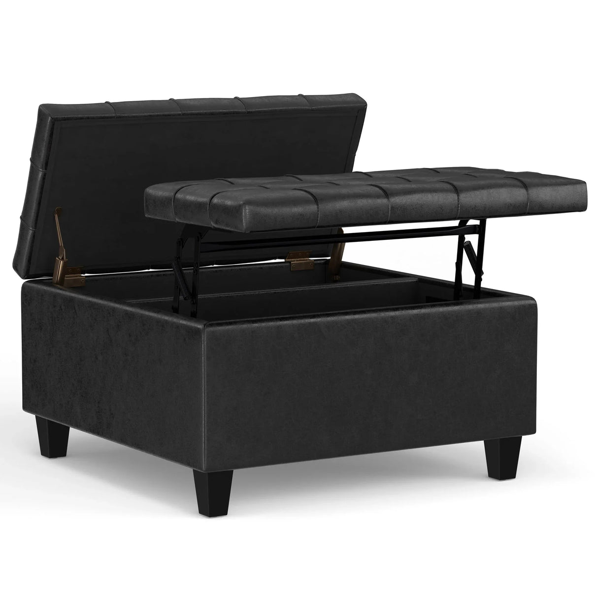 Harrison - Large Coffee Table Storage Ottoman - Furniture Home Direct