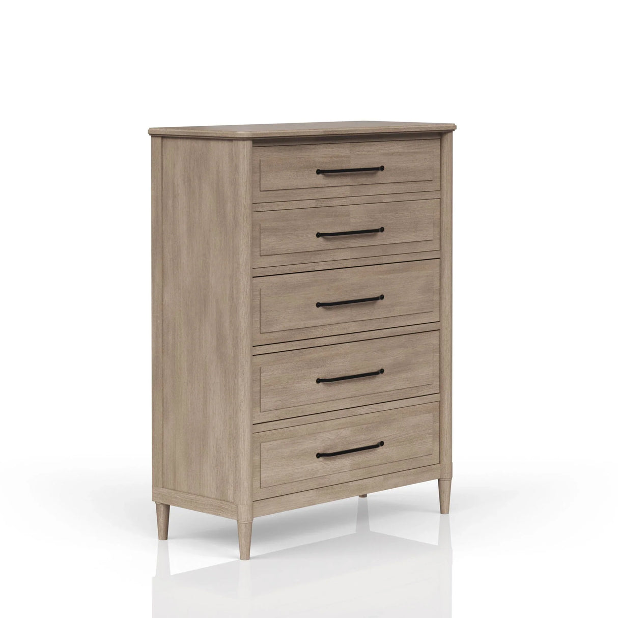 5 Drawer Chest - Sand - Furniture Home Direct