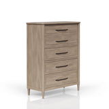 5 Drawer Chest - Sand - Furniture Home Direct