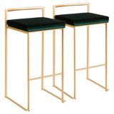 Fuji - Contemporary / Glam & Quality Construction Barstool - Furniture Home Direct
