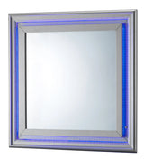 Elegant Transitional LED Mirror - Furniture Home Direct