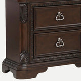 2 Drawer Nightstand - Mahogany - Furniture Home Direct
