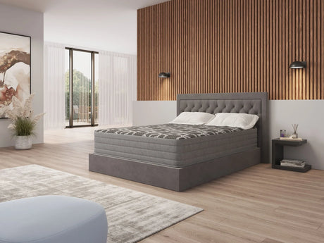 12" Smooth Top Foam, Medium Plush Mattress - Furniture Home Direct