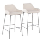 Daniella - Contemporary Fixed Height Bar Stool (Set of 2) - Furniture Home Direct