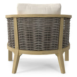 Parkside - Outdoor Conversation Chair (Set of 2) - Natural - Furniture Home Direct