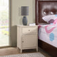 Izzy - 1 Drawer /1 Door Nightstand - Furniture Home Direct