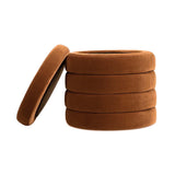 Fuji - Oversized Round Storage Ottoman - Furniture Home Direct