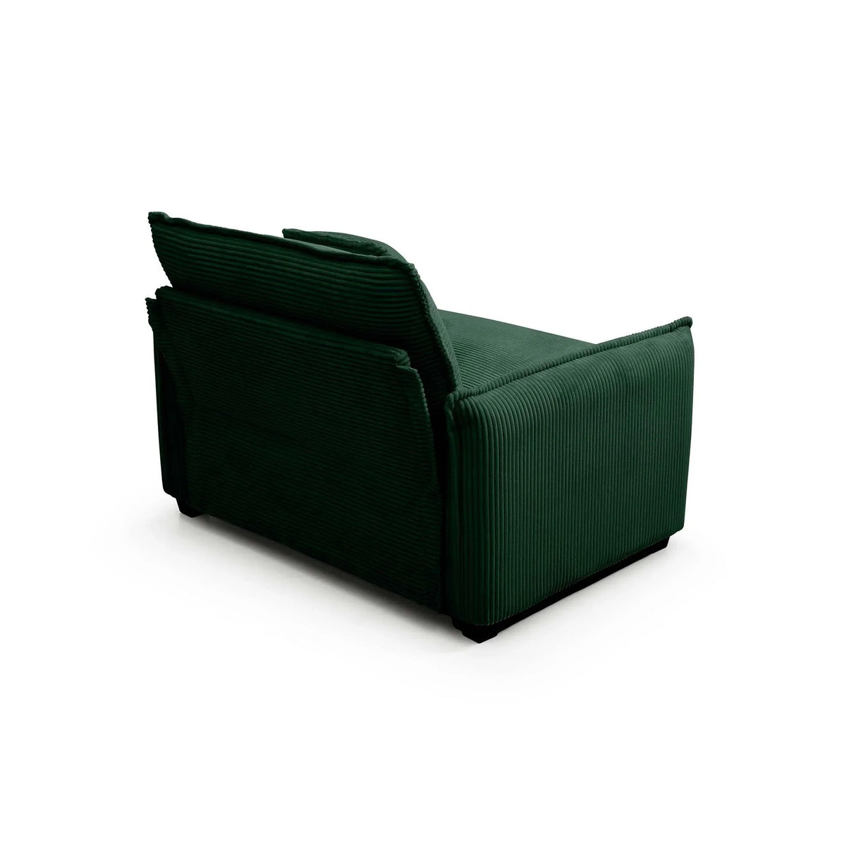 Loveseat and Chair Set - Green Corduroy - Furniture Home Direct