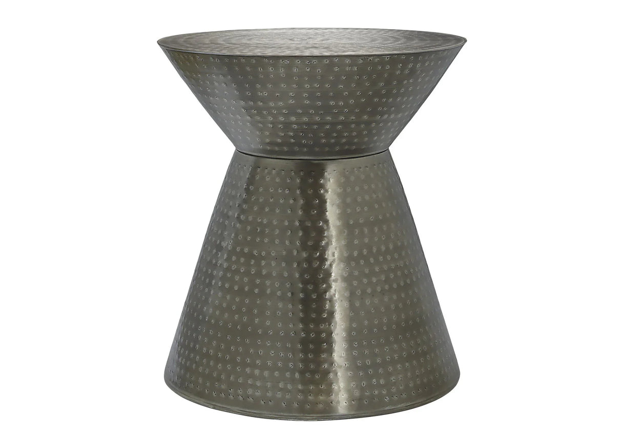 Drum Accent Side Table, Contemporary & Modern Elegant Design - Furniture Home Direct
