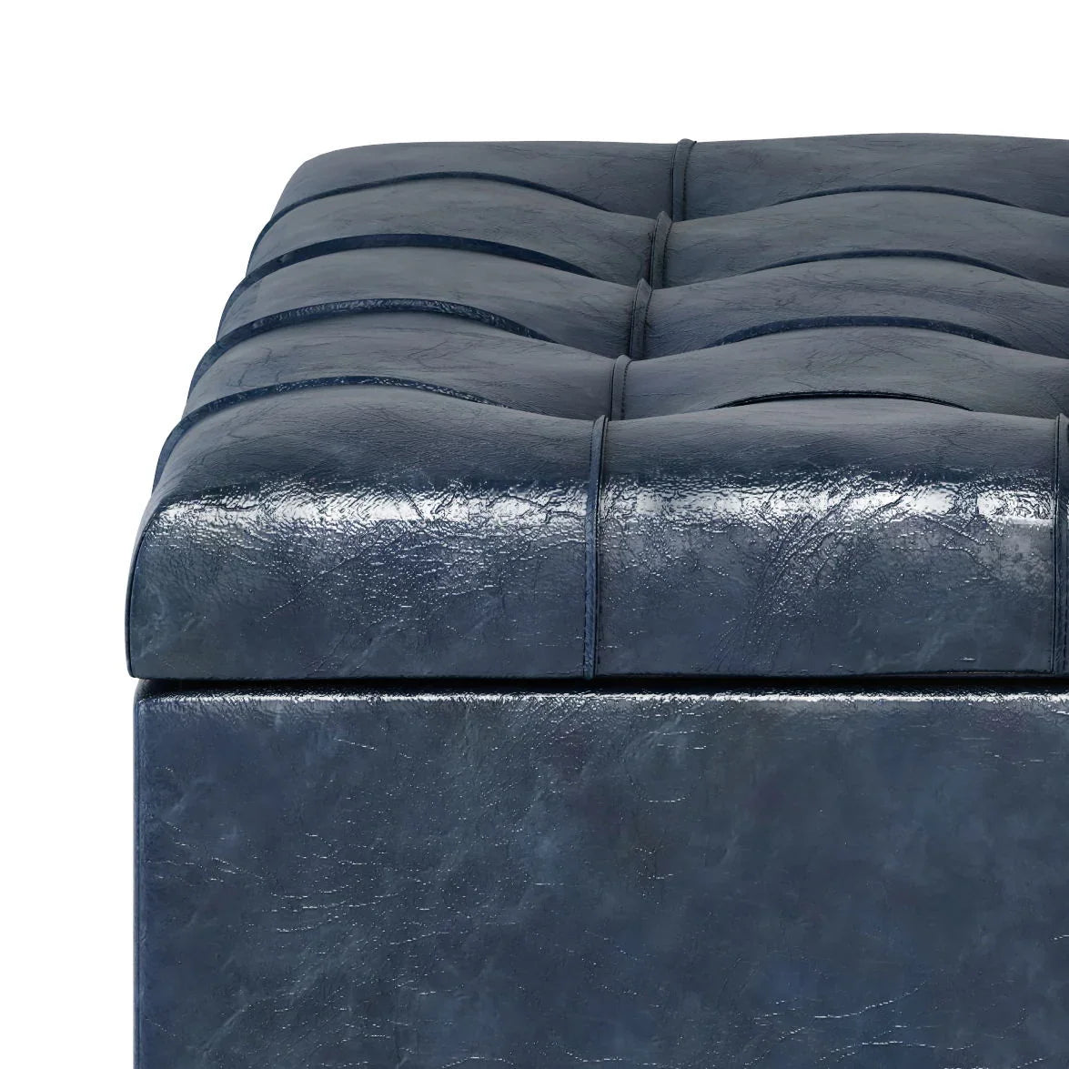 Harrison - Upholstered Coffee Table Storage Ottoman - Furniture Home Direct