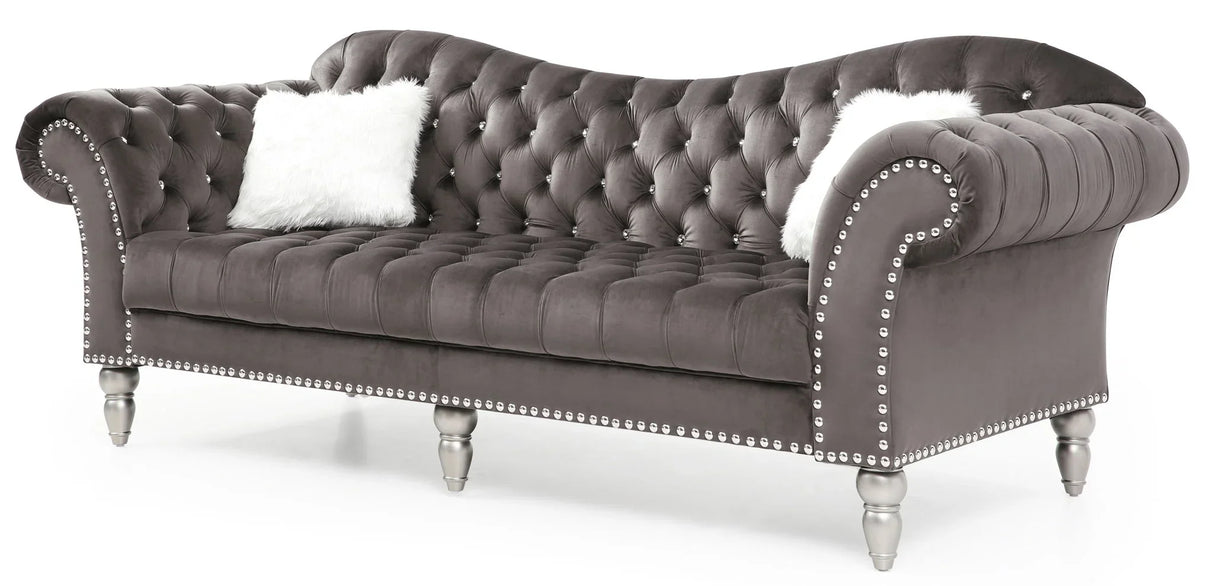 Wilshire - Soft Velvet Sofa - Furniture Home Direct