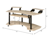 Eleazar - Music Recording Studio Desk - Wood - Furniture Home Direct