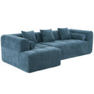 Sectional Free Combined Sofa With 2 Side Pockets - Furniture Home Direct