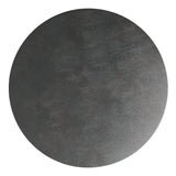 Hughes - Cast Aluminum Side Table - Black - Furniture Home Direct