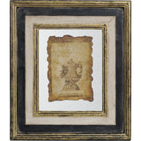 Lucian - Stylish Framed Antiqued Sculpture Print - Furniture Home Direct