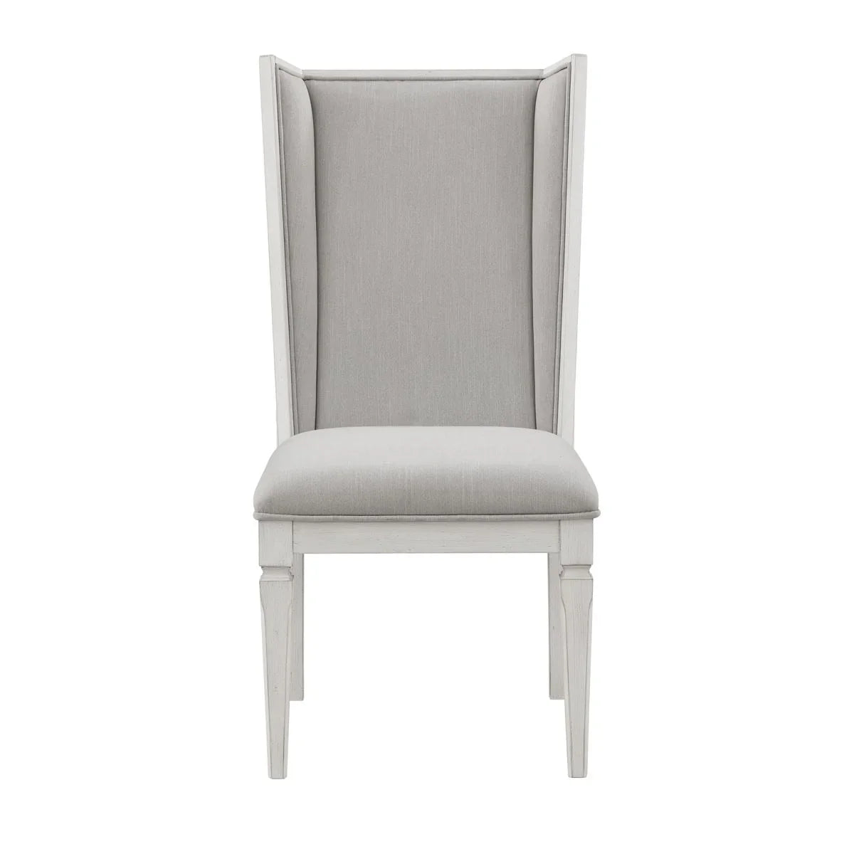 Katia - Side Chair (Set of 2) - Gray / White - Furniture Home Direct