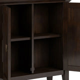 Redmond - Low Storage Cabinet - Brunette Brown - Furniture Home Direct