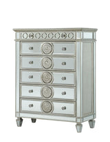 Varian - Mirrored Chest - Silver - Furniture Home Direct