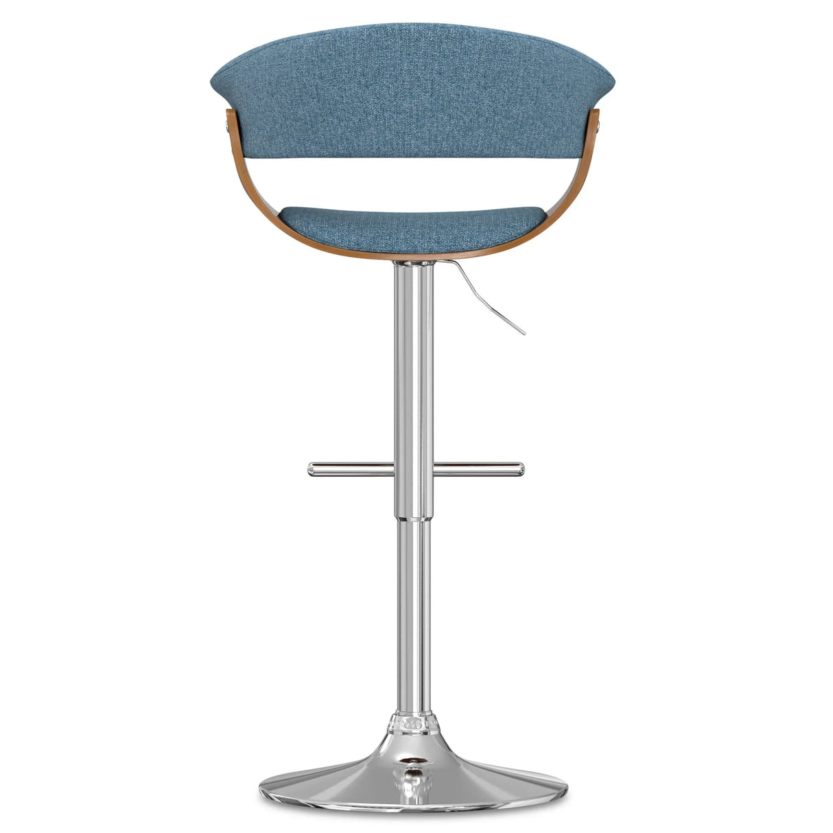 Sheldon - Upholstered Adjustable Swivel Bar Stool - Furniture Home Direct