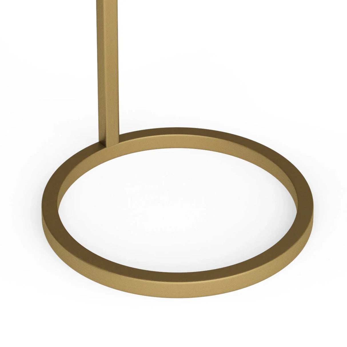 Brook - C Side Table - White / Gold - Furniture Home Direct
