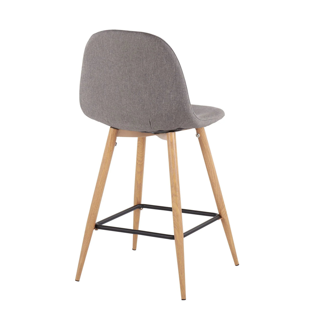 Pebble - Mid Century / Modern Counter Stool (Set of 2) - Furniture Home Direct