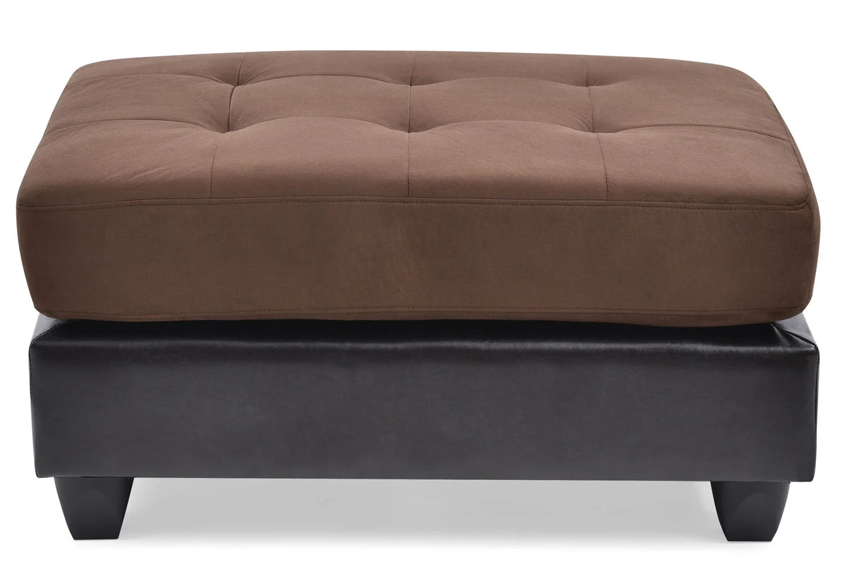 Chic Contemporary Ottoman - Furniture Home Direct