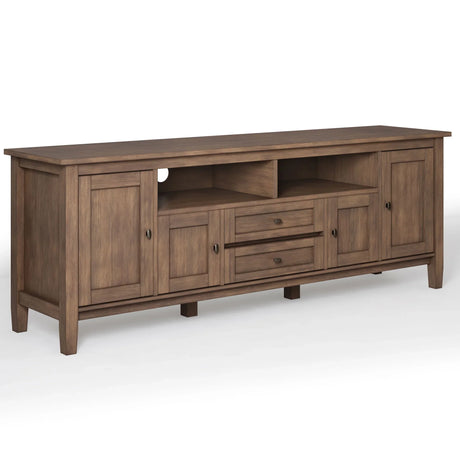 Warm Shaker - Handcrafted TV Media Stand - Furniture Home Direct