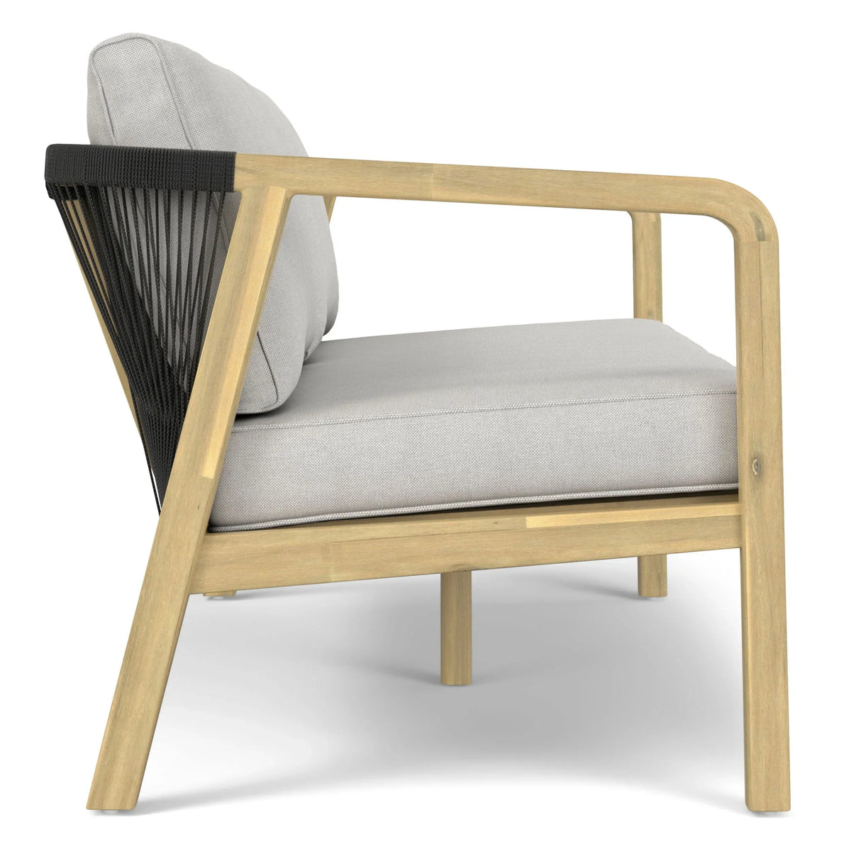 Palmetto Outdoor Sofa - Stone Gray - Furniture Home Direct