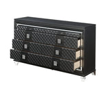 Sawyer - Metallic Dresser - Gray - Furniture Home Direct